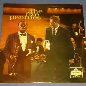 Danny Kaye  & Louis Armstrong ‎– The Five Pennies London Records LP