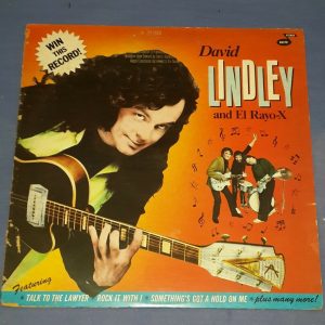 David Lindley And El Rayo-X – Win This Record! Asylum Records 60178 1982 LP