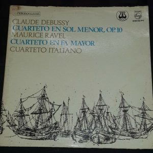 Debussy – Ravel – Quartetto Italiano ‎- String Quartet Philips 89052 LP EX