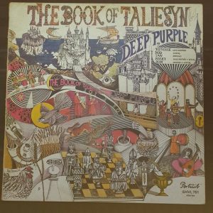 Deep Purple ‎- The Book of Taliesyn Portrait ‎ SHVL 751 Israeli lp Israel Rare