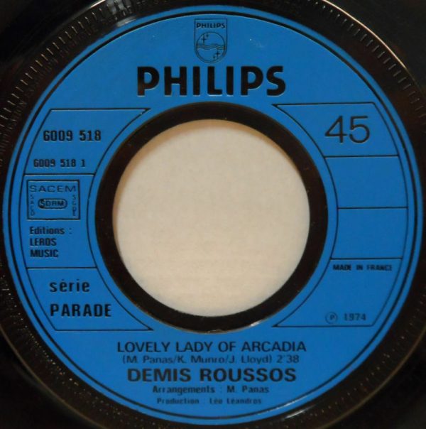 Demis Roussos Lovely Lady Of Arcadia YouTube Demis Roussos Lovely Lady Of Arcadia YouTube