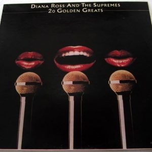 Diana Ross & The Supremes – 20 Golden Greats LP 12″ Vinyl Comp Israel Pressing