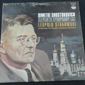 Dmitri Shostakovich ‎– Eleventh Symphony  Stokowski Everest  3310/2 2 lp Box ex