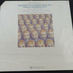Dohnanyi Variations Song / Ruralia Hungarica Lehel Zempleny Westminster lp EX