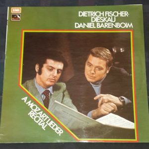 EMI ASD 2824 Fischer-Dieskau / Barenboim Mozart Songs lp EX