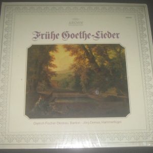 Early Goethe songs  Fischer-Dieskau –  Demus Archiv  2533 149 LP EX