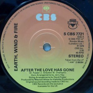 Earth, Wind & Fire – After The Love Has Gone / Rock That! 7″ Disco Funk Soul