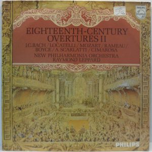 Eighteenth Century Overtures II New Philharmonia / Leppard ‎Scarlatti Cimarosa