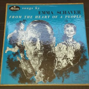 Emma Schaver ‎– From The Heart Of A People Voice Of Israel  Mercury lp Jewish