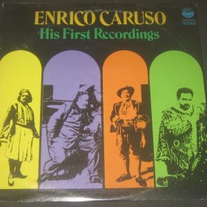 Enrico Caruso  His First Recordings  Everest SDBR 3382 USA LP EX