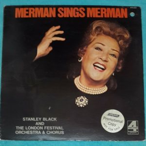 Ethel Merman ‎– Merman Sings Merman London XPS 901 Promotion Copy LP