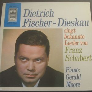 Fischer-Dieskau / Moore – Schubert EMI HMV ELECTROLA SME 80894 lp ED1 EX