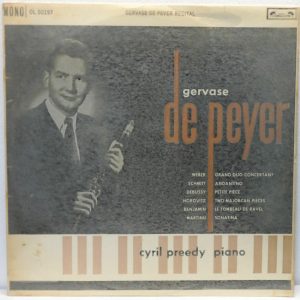 Gervase de Peyer / Cyril Preedy – Recital LP Orig. 1961 L’Oiseau-Lyre OL 50197