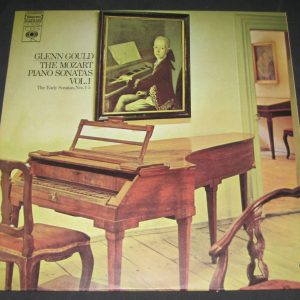 Glenn Gould Mozart Piano Sonatas Vol. 1 Cbs Israel lp
