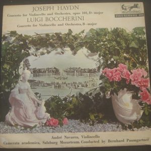 HAYDN / BOCCHERINI – Cello Concerto Navarra / Paumgartner Eurodisc 70006 LP
