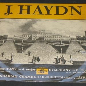 HAYDN / Vilmos TATRAI Symphony 59 & 55 QUALITON LP