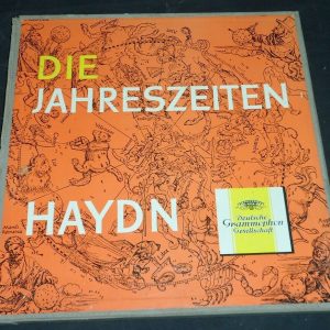 Haydn Die Jahreszeiten Fricsay DGG LPM 18486/88 Tulips 3 LP Box