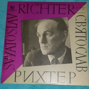 Haydn Sonata Chopin Ballade Debussy Richter Pre Melodiya Д 10311-12 10″ LP