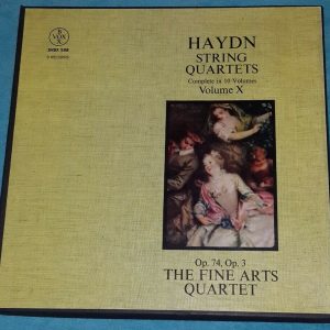 Haydn String Quartets Fine Arts Quartet VOX SVBX 598 3 LP BOX EX