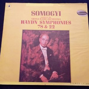 Haydn Symphony No. 78 / 22  Laszlo Somogyi  Westerminster 241012 LP