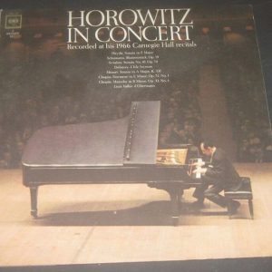 Horowitz in Concert Haydn Schumann Chopin Liszt Etc Columbia ‎2 Eye 2 LP Piano