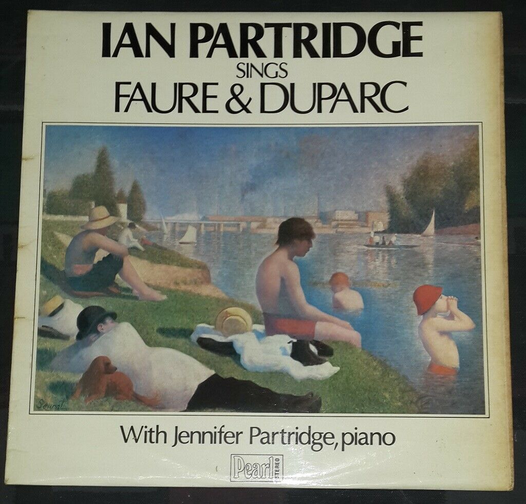 Ian Partridge Sings Faure & Duparc Partridge Pearl SHE 524 lp EX