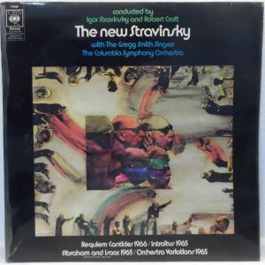 Igor Stravinsky ‎- The New Stravinsky LP Columbia Symphony / Richard Frisch CBS