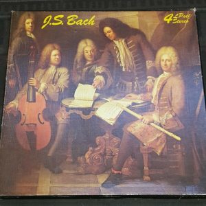 J.S. Bach Concertos Etc. WSP 169.001 4 LP Box
