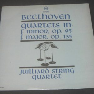 JUILLIARD STRING QUARTET Beethoven Quartets RCA LM-2632 ED1 lp Israel 1st Pres