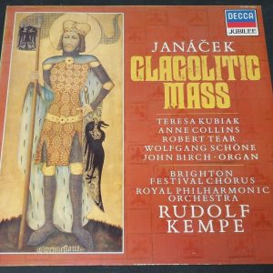 Janacek – Glagolitic Mass  Rudolf Kempe Decca ‎ 411 726-1 LP EX
