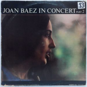 Joan Baez – In Concert – Part 2 LP 1963 60’s Folk Israel Pressing Vanguard