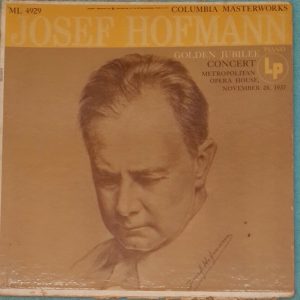 Josef Hofmann ‎- Golden Jubilee Concert Columbia KL 4929 6 Eyes LP