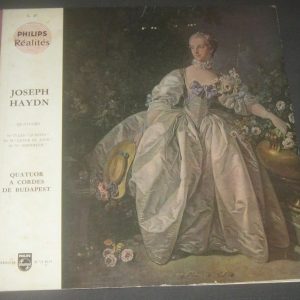 Joseph Haydn Quartets No. 77 78 79 Budapest String Quartet Philips C 27 LP 1960