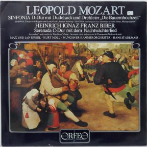 Leopold Mozart – Sinfonia d-dur Die Bauernhochzeit Max & Jan Engel Bagpipes RARE