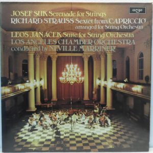 Los Angeles Chamber Orchestra / Marriner – SUK Serenade STRAUSS Sextet JANACEK