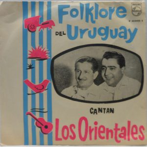 Los Orientals – Folklore Del Uruguay 7″ EP latin folk Philips Pablo Rocha