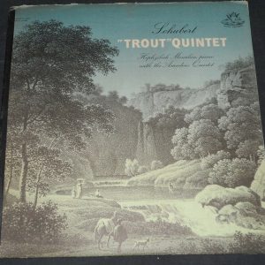 MENUHIN Schubert Trout Quintet Amadeus Quartet Angel ANG 35777 lp
