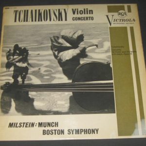 MILSTEIN /  MUNCH Tchaikovsky Violin Concerto RCA Victrola VIC 1003 lp 1962