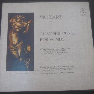 MOZART CHAMBER MUSIC WANAUSEK . BRENDEL Etc VOX SVBX 548 3 LP BOX
