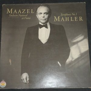 Mahler ‎- Symphony No. 1 Maazel CBS 76948 lp EX