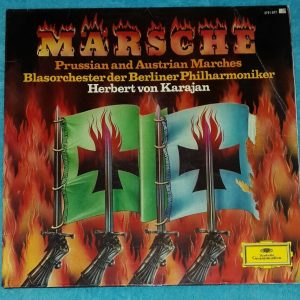 Märsche , Prussian And Austrian Marches   Karajan  DGG  2721 077 2 LP