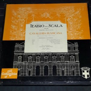 Mascagni ‎- Cavalleria Rusticana Callas Serafin Columbia  33 FCX 266/267 2 LP