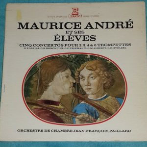 Maurice Andre et ses Eleves / Paillard Concertos  Erato STU 70685 LP