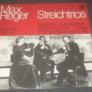 Max Reger String Trios Lautenbacher / Koch / Blees FSM 53003 LP EX