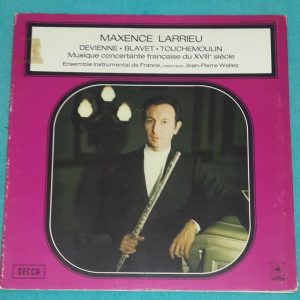 Maxence Larrieu – Devienne – Blavet – Touchemoulin  Decca 7.179 LP