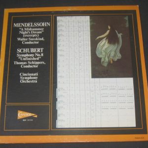 Mendelssohn – Midsummer Night  / Schubert – 8 : Susskind / Schippers Candide lp