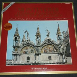 Monteverdi : festive mass in san marco Bernius  FSM 68 209 PAN lp EX