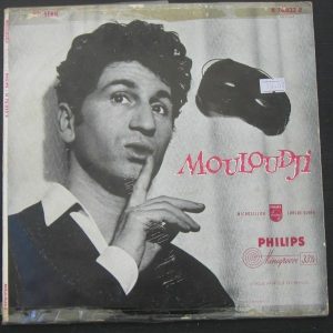 Mouloudji chante Michel Legrand Philips – N 76.022 R 10″ lp 50’s