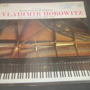 Moussorgsky Pictures At An Exhibition Vladimir Horowitz RCA LM 2357 LP ED1 EX