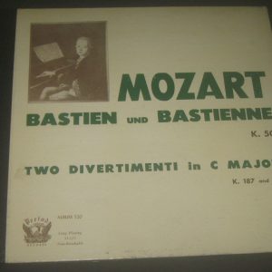 Mozart – Bastien and Bastienne Reinhard Period SPLP 520 2 LP RARE !